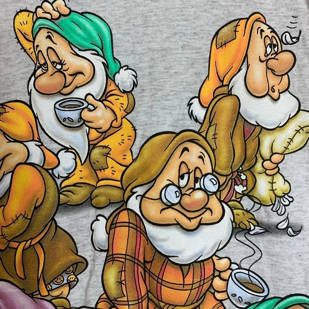 Vintage Disney’s Snow White And The Seven Dwarfs Sleeper T Shirt OS Deadstock - Picture 11 of 16